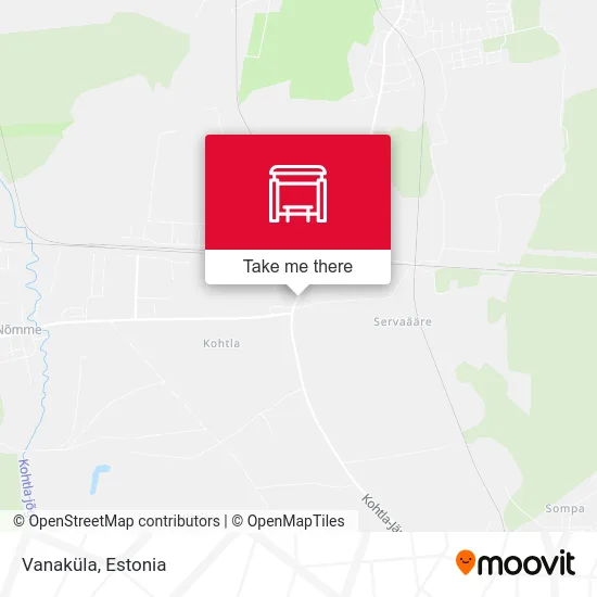 Карта Vanaküla
