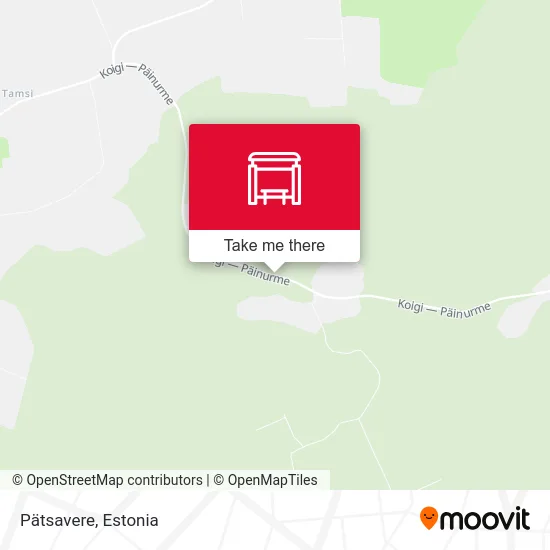 Карта Pätsavere