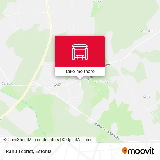 Карта Rahu Teerist