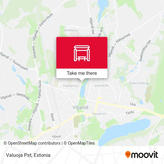 Карта Valuoja Pst