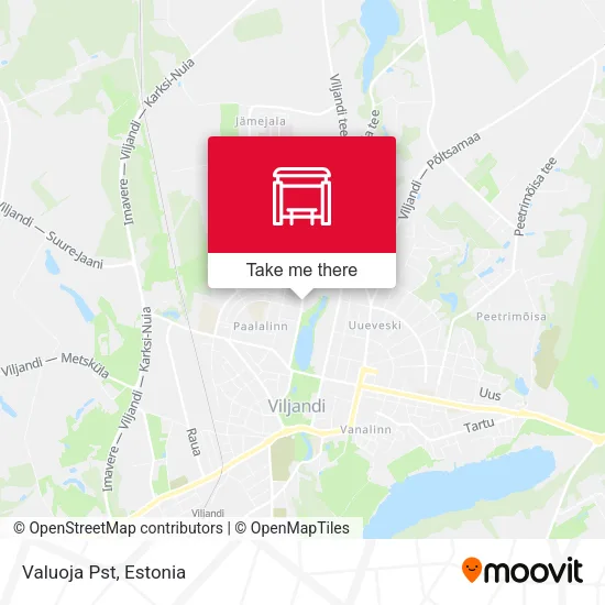 Карта Valuoja Pst