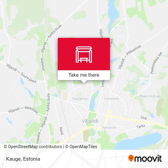 Карта Kauge