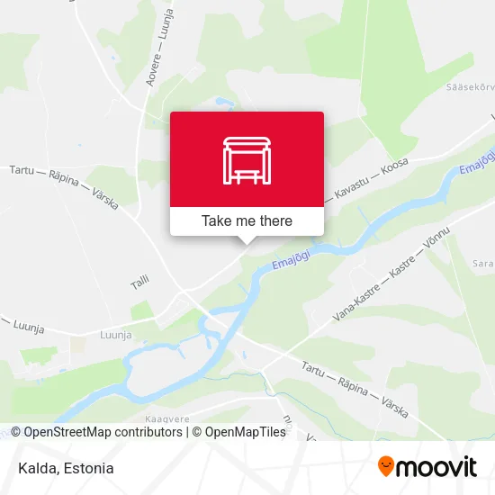 Карта Kalda