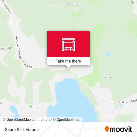 Карта Saare Sild