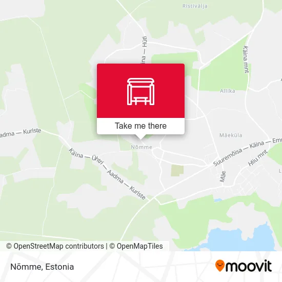 Карта Nõmme