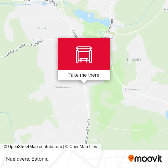 Карта Naelavere