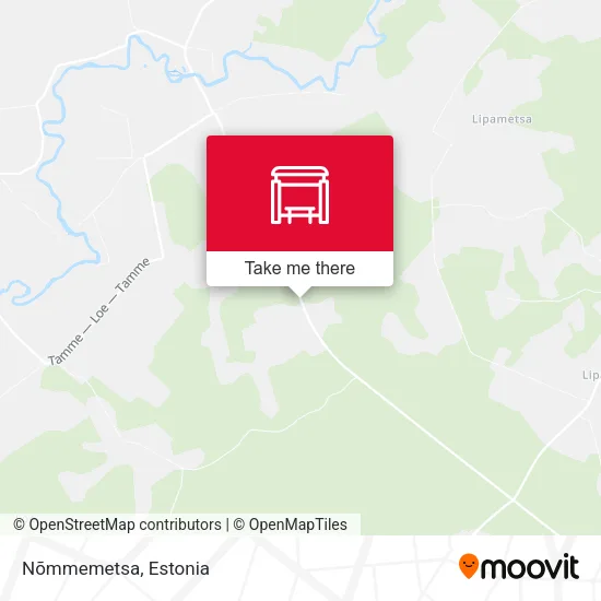 Карта Nõmmemetsa