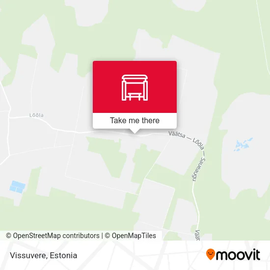 Карта Vissuvere