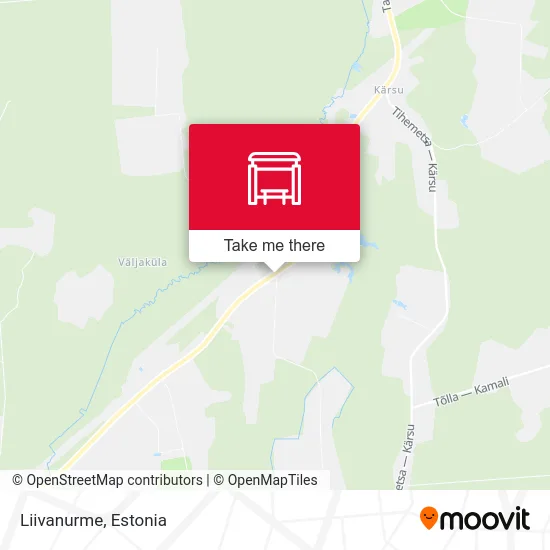 Карта Liivanurme