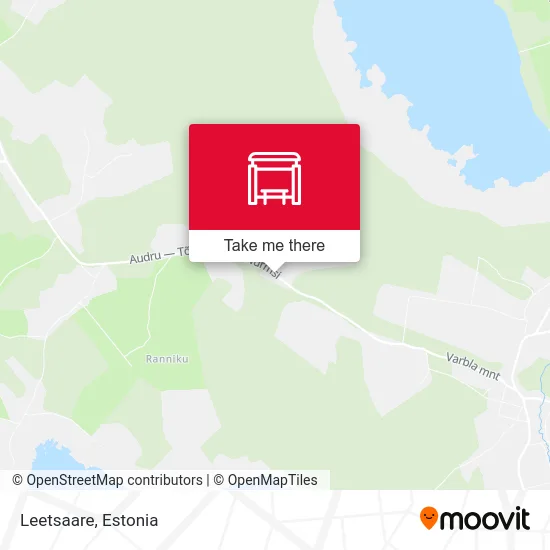 Карта Leetsaare