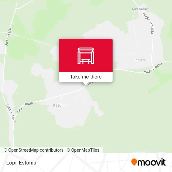 Карта Lõpi