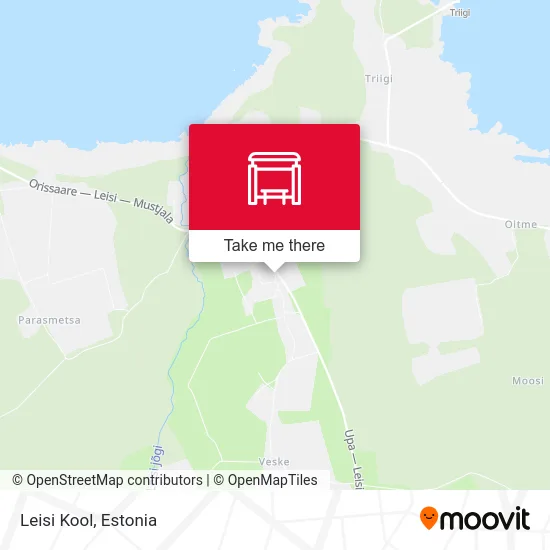 Карта Leisi Kool