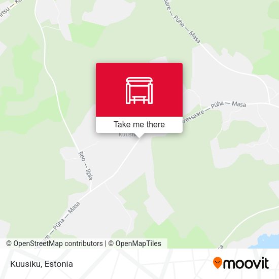 Карта Kuusiku