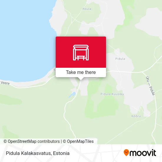 Карта Pidula Kalakasvatus
