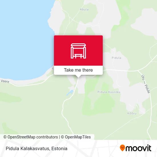 Карта Pidula Kalakasvatus