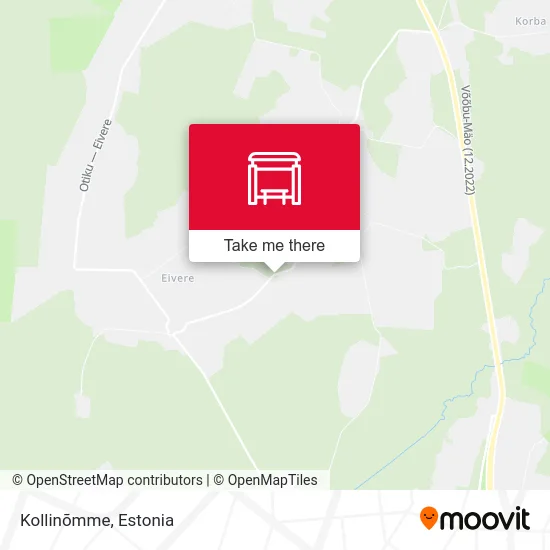 Карта Kollinõmme