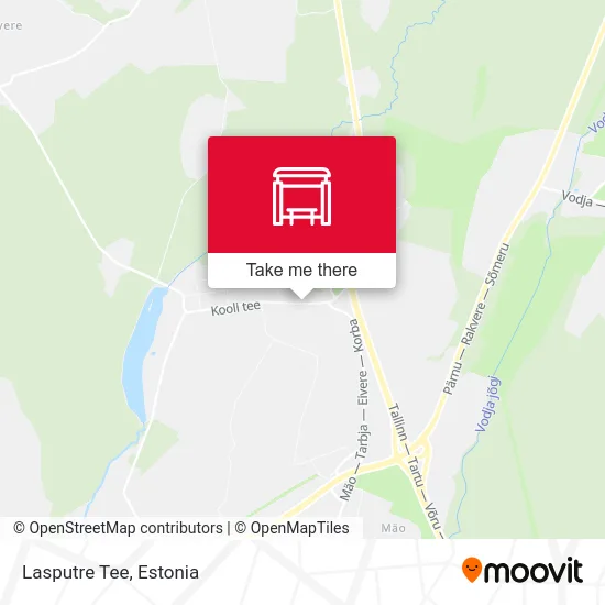 Карта Lasputre Tee