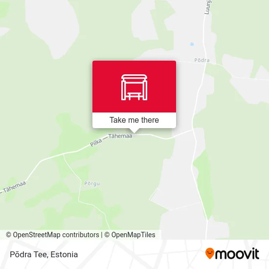 Карта Põdra Tee