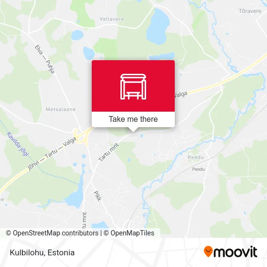 Карта Kulbilohu