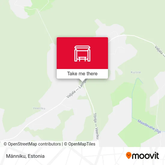Карта Männiku