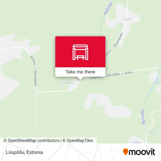 Карта Liispõllu