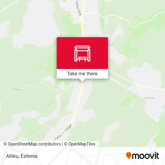 Карта Alliku