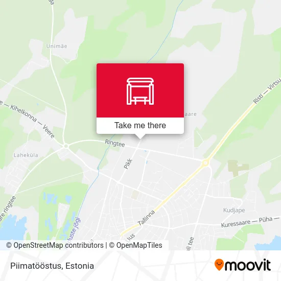 Карта Piimatööstus