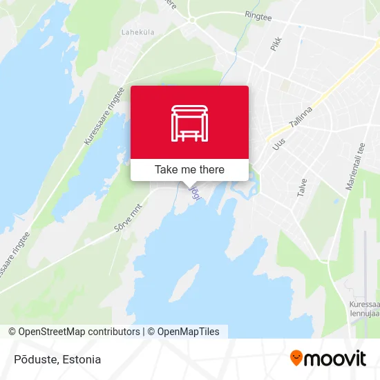 Карта Põduste