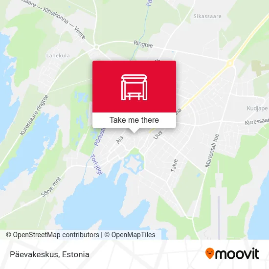 Карта Päevakeskus