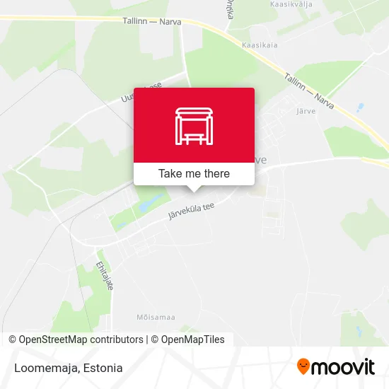 Карта Loomemaja