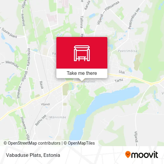 Карта Vabaduse Plats