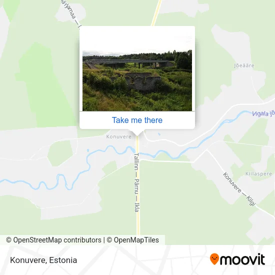 Карта Konuvere