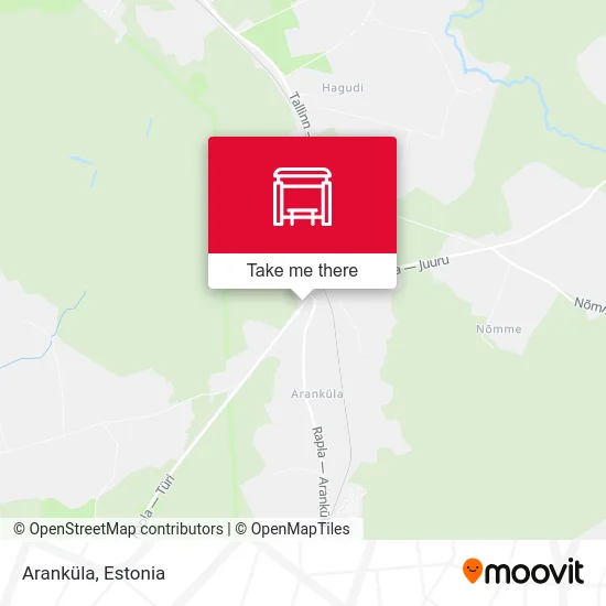 Карта Aranküla
