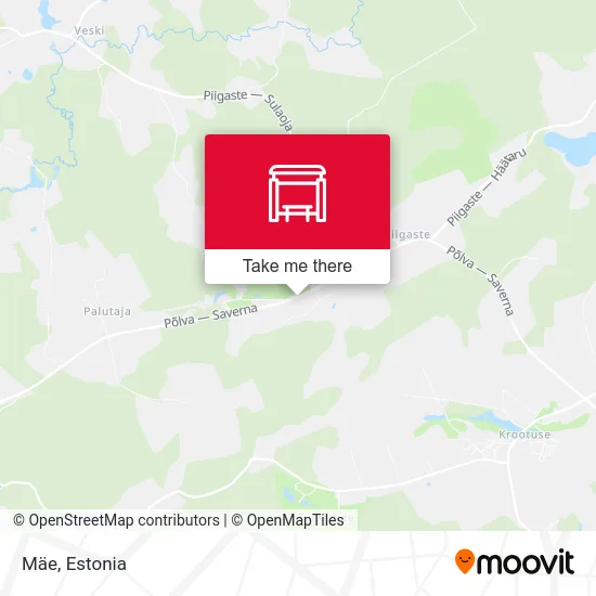 Карта Mäe