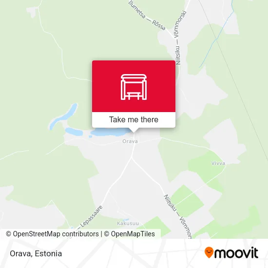 Карта Orava