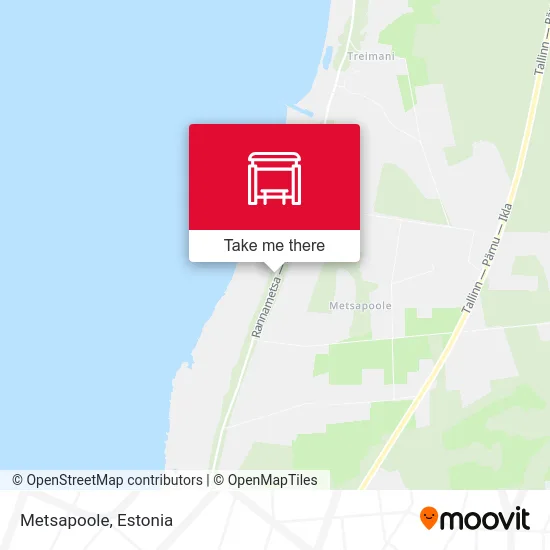 Карта Metsapoole