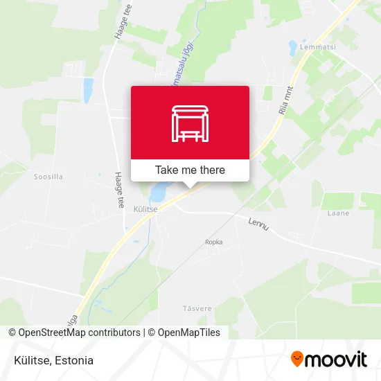 Карта Külitse