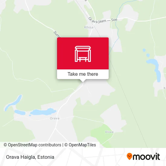 Карта Orava Haigla