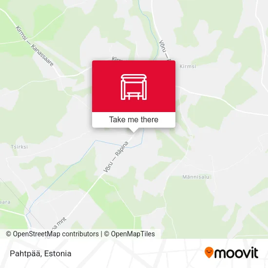 Карта Pahtpää