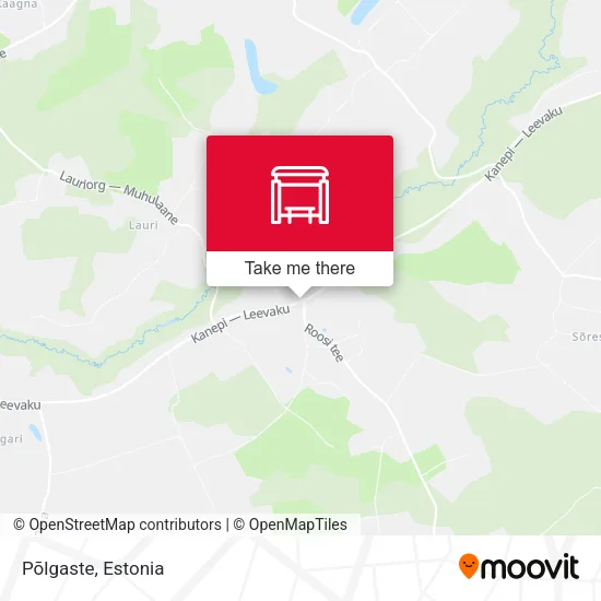 Карта Põlgaste