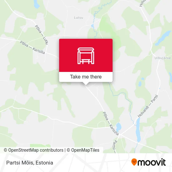 Карта Partsi Mõis