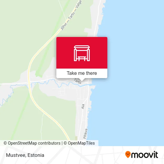 Карта Mustvee