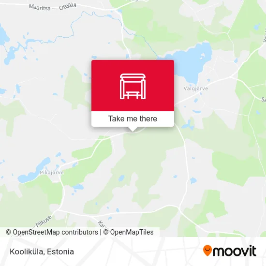 Карта Kooliküla