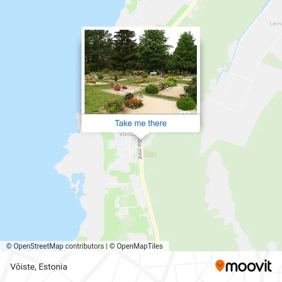Карта Võiste
