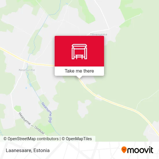 Карта Laanesaare