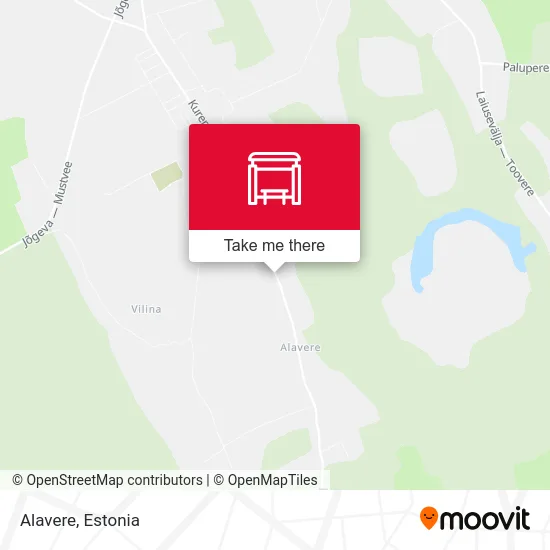Карта Alavere