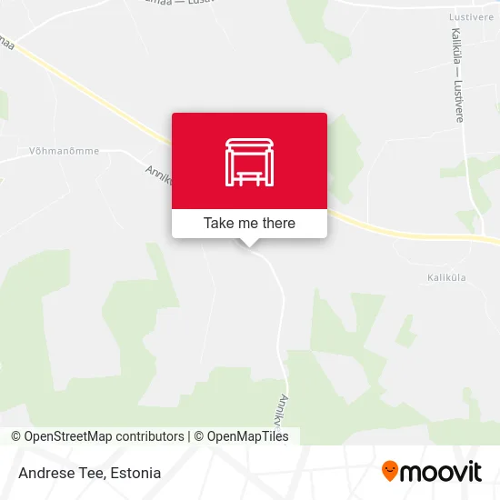 Карта Andrese Tee