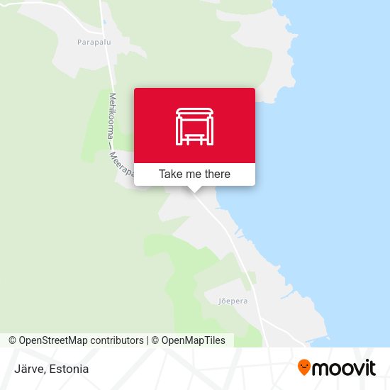 Карта Järve