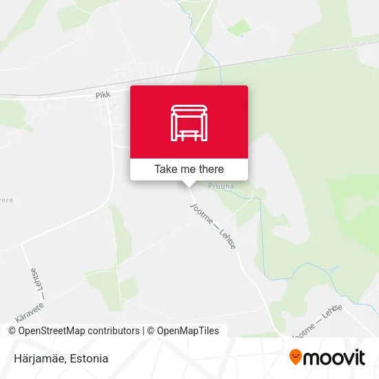 Карта Härjamäe