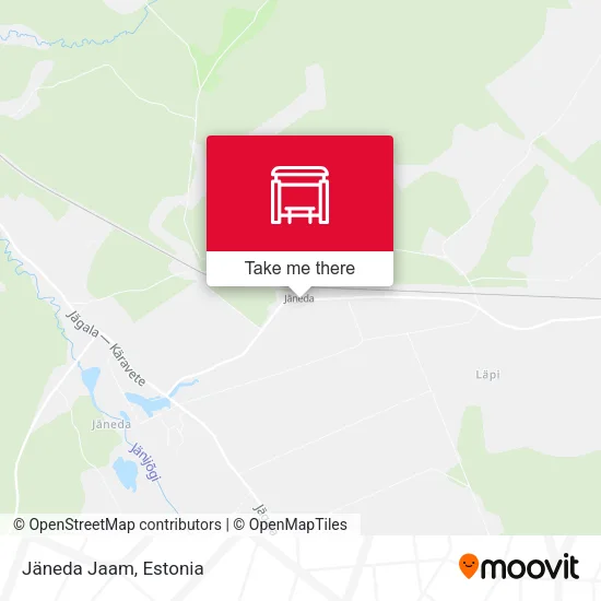 Карта Jäneda Jaam
